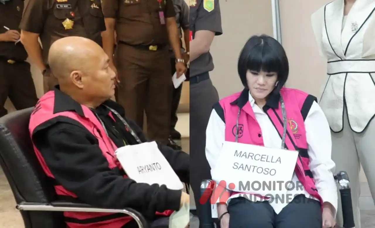 Tersangka Ariyanto Bakri dan Marcella Santoso (Foto: Kolase MI/Aswan/Istimewa)