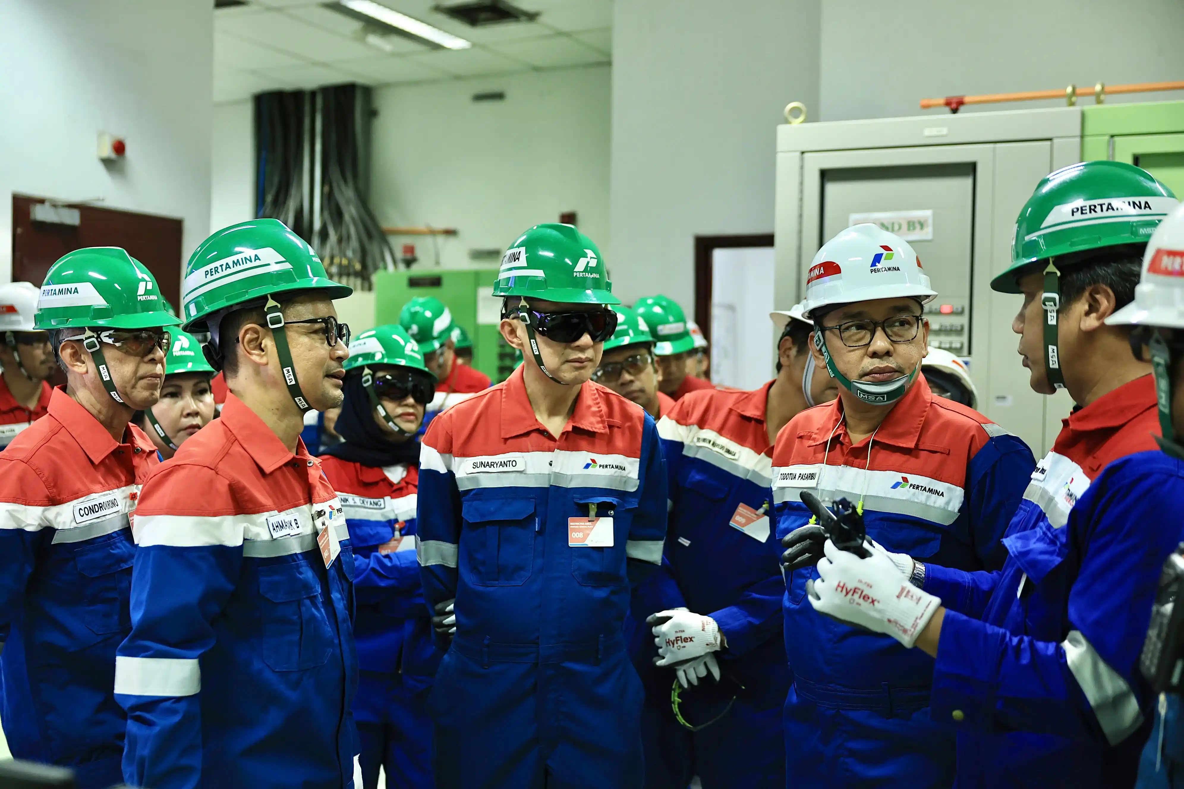 Dewan Komisaris Pertamina Tinjau Lapangan Migas PHSS [Foto: Doc. Pertamina]