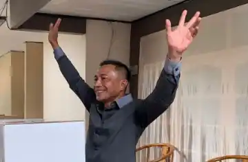 Calon Gubernur DKI Jakarta Nomor Urut 2 Dharma Pongrekun [Foto: ANTARA]