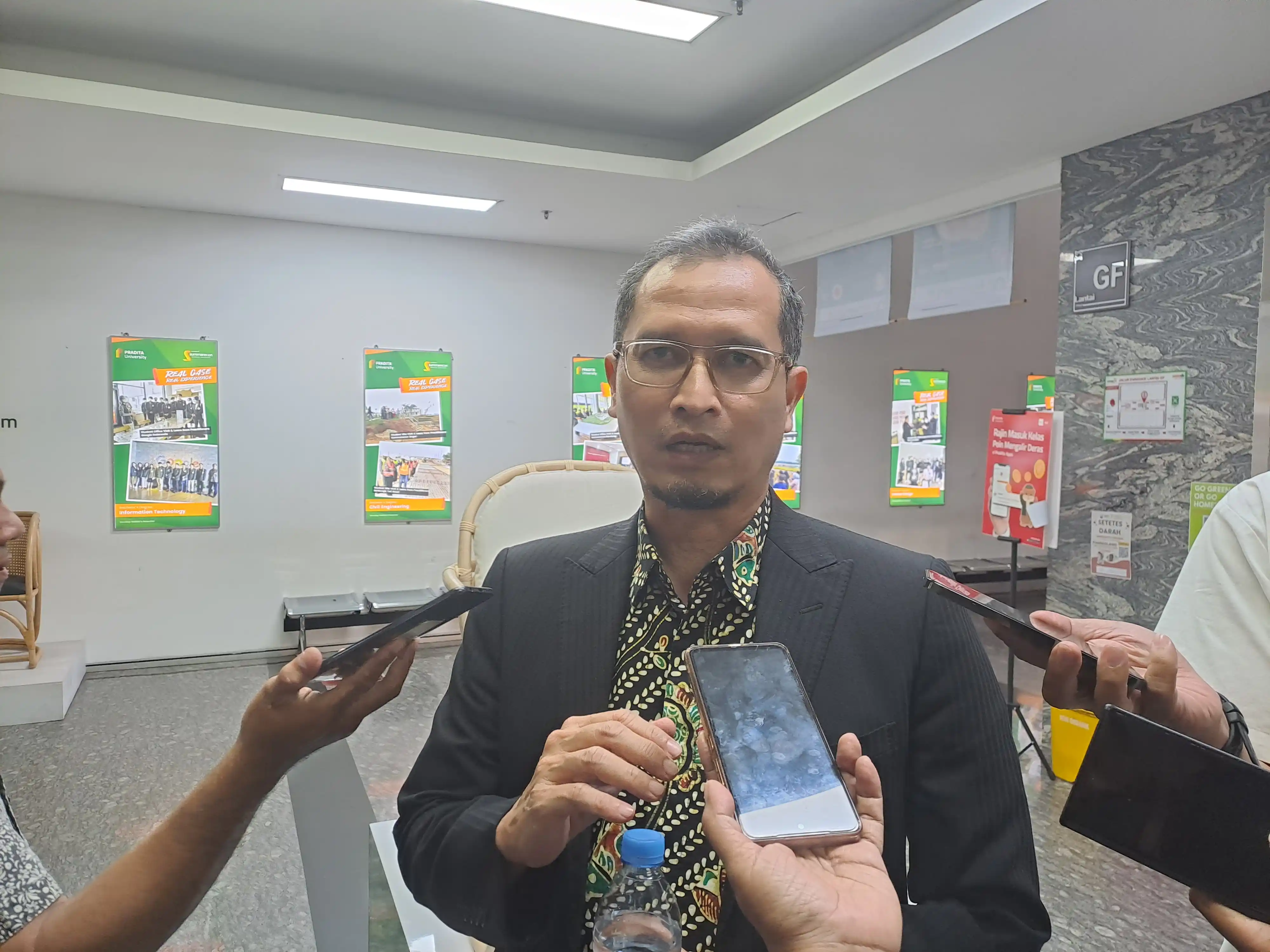 Direktur Pembelajaran dan Kemahasiswaan (Belmawa) Kemdiktisaintek, Beny Bandanadjaja. (Foto. Rizal Siregar)