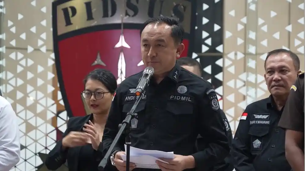 Direktur Penindakan Jaksa Agung Muda Bidang Tindak Pidana Militer (Jampidmil) Brigadir Jenderal Andi Suci (Foto: Dok MI)