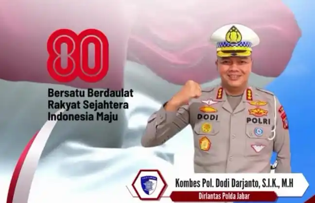 Dirlantas Polda Jabar, Kombes Pol Dodi Darjanto. (Foto: Instagram/rtmcpoldajabar).