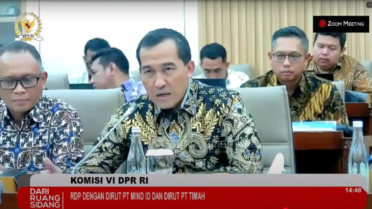 Dirut PT Timah-Komisi VI DPR RI Bahas Atasi Tambang Ilegal [Foto: Doc. PT Timah]
