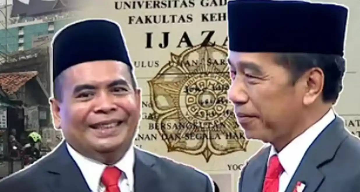 Eks Wamendes Paiman Raharjo dan Joko Widodo (Foto: Istimewa)