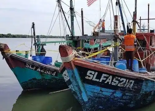 Dua Kapal Ikan Berbendera Malaysia Ditangkap di Wilayah Pengelolaan Perikanan Negara Republik Indonesia (WPPNRI) 571 Selat Malaka (Foto: Dok KKP)