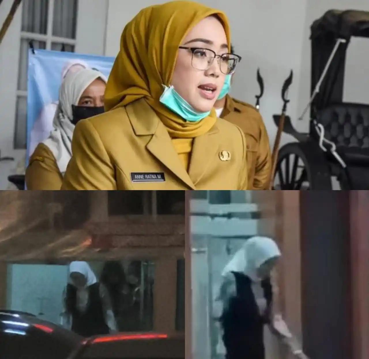 Mantan Bupati Purwakarta, Anne Ratna Mustika (Foto: Kolase MI/Aswan)