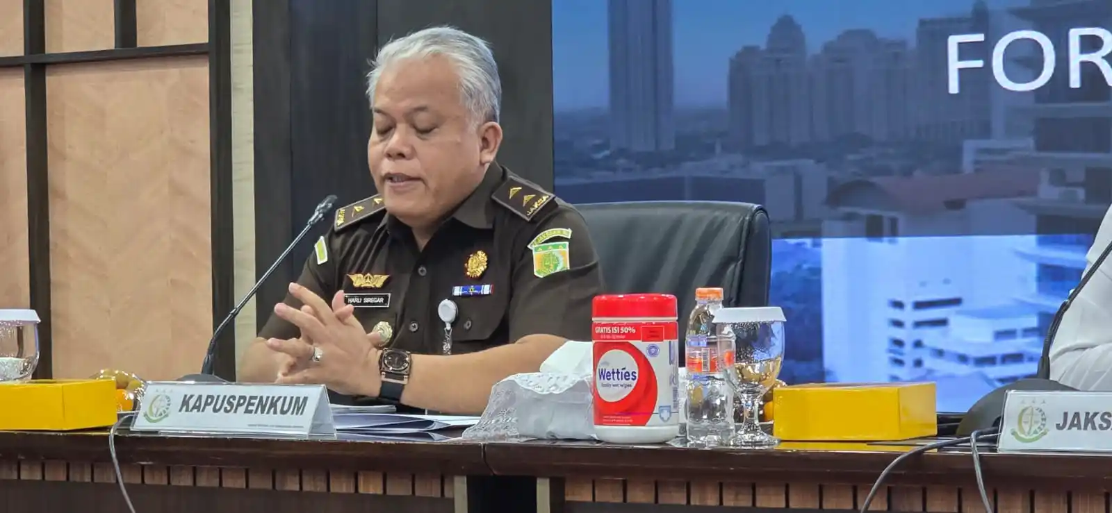 Kapuspenkum Kejaksaan Agung, Harli Siregar (Foto: Dok MI)