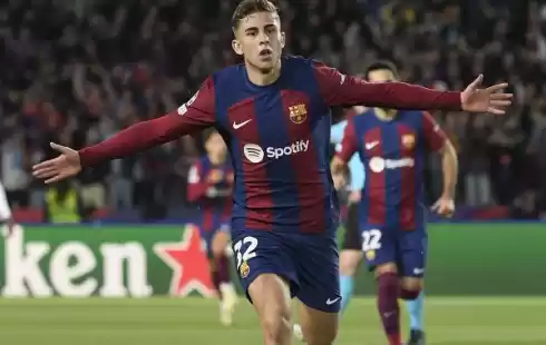 Gelandang Barcelona Fermin Lopez. (Foto: AFP)