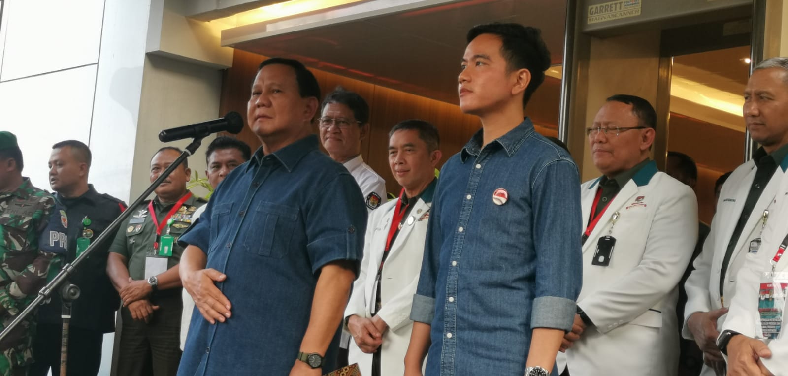 Prabowo Subianto dan Gibran Rakabuming Raka [Foto: MI/Dhanis]