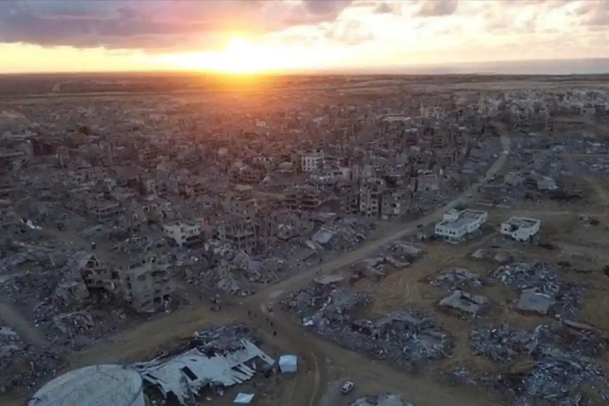 Inggris Tolak Usul Trump Relokasi Warga Gaza ke Yordania dan Mesir [Foto: ANTARA]