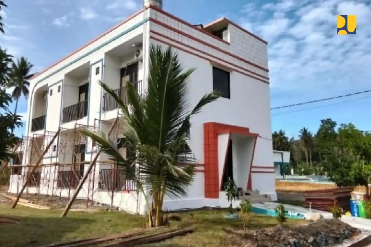 Gedung Sekolah Rakyat. (Foto: Dok/PU)