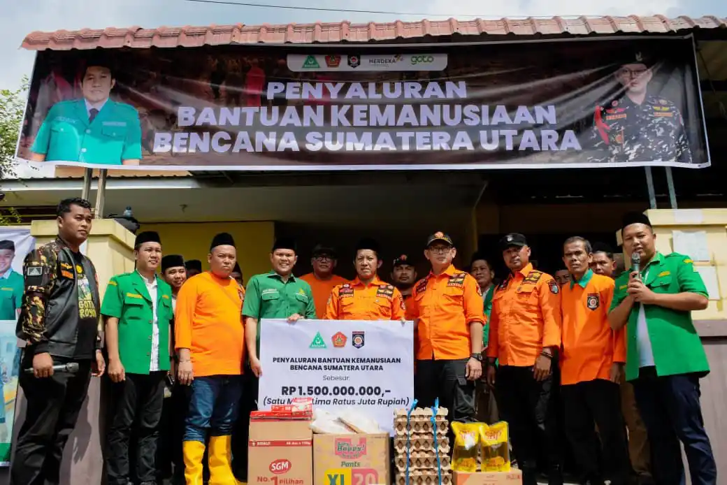 GP Ansor Menyalurkan Bantuan Rp3,5 Miliar untuk Bencana di Sumatera-Aceh (Foto: Istimewa)