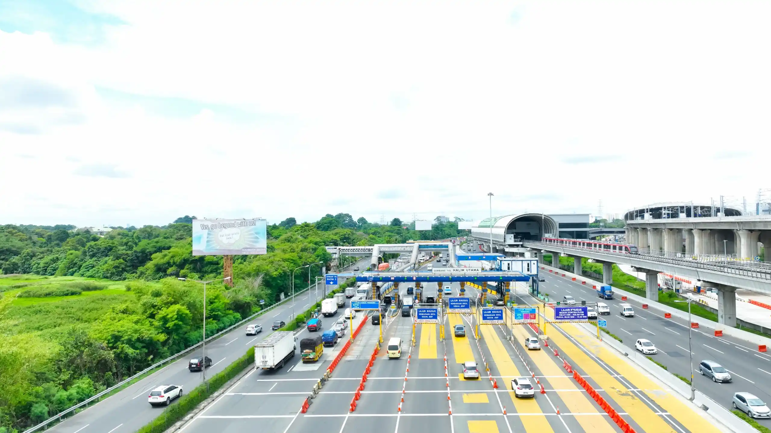 Gerbang Tol Halim Utama (foto: Dok Jasamarga$