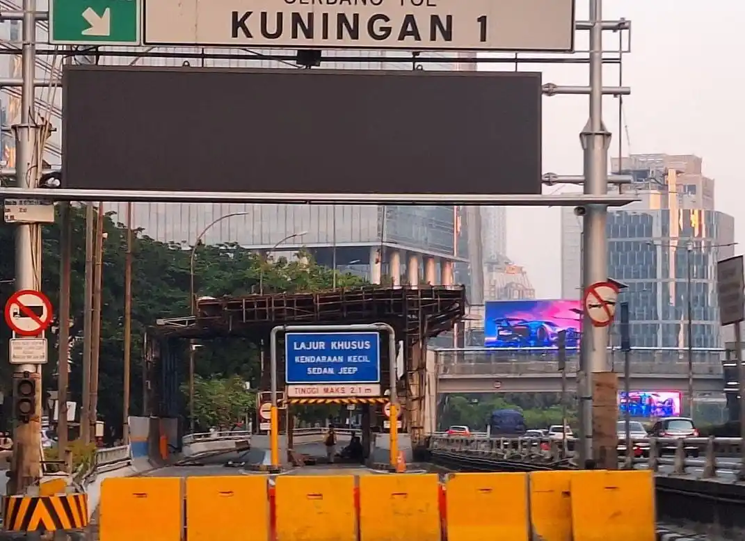 Gerbang Tol Kuningan 1 (Foto: Repro)