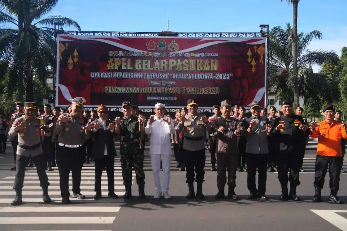 Gubernur Jawa Barat, Dedi Mulyadi usai memimpin apel gelar pasukan Ops Ketupat Lodaya 2025. (Foto: Ist)