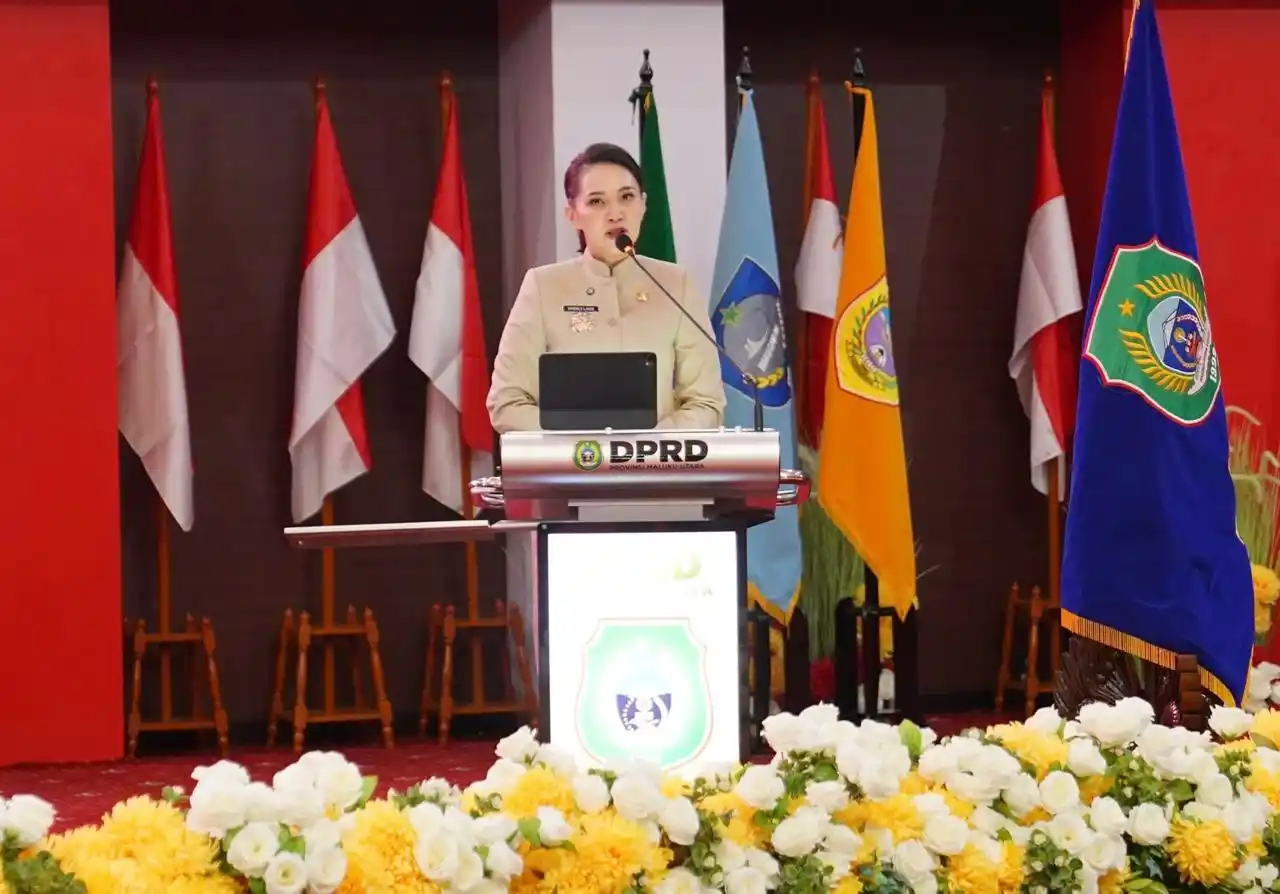 Gubernur Malut Sherly Tjoanda (Foto: Biro Adpim Malut).