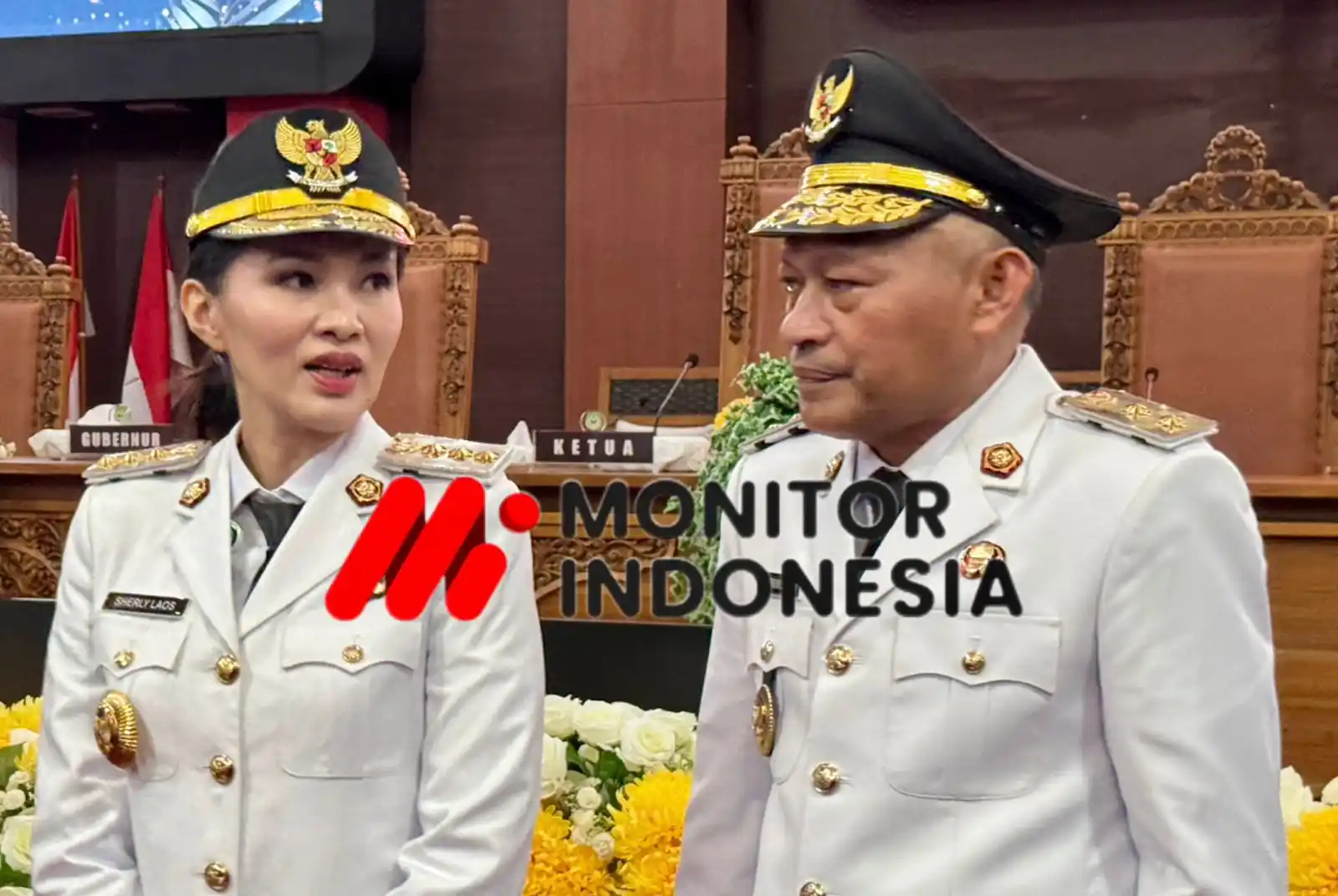 Gubernur Sherly Tjoanda dan Wagub Sarbin Sehe (Foto: Dok MI)