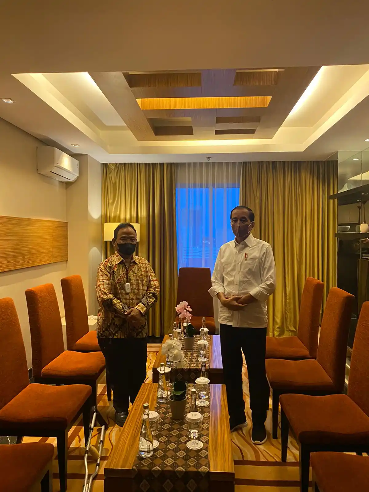 H Sukiyat (kiri) dan Joko Widodo (kanan) (Foto: Dok MI)