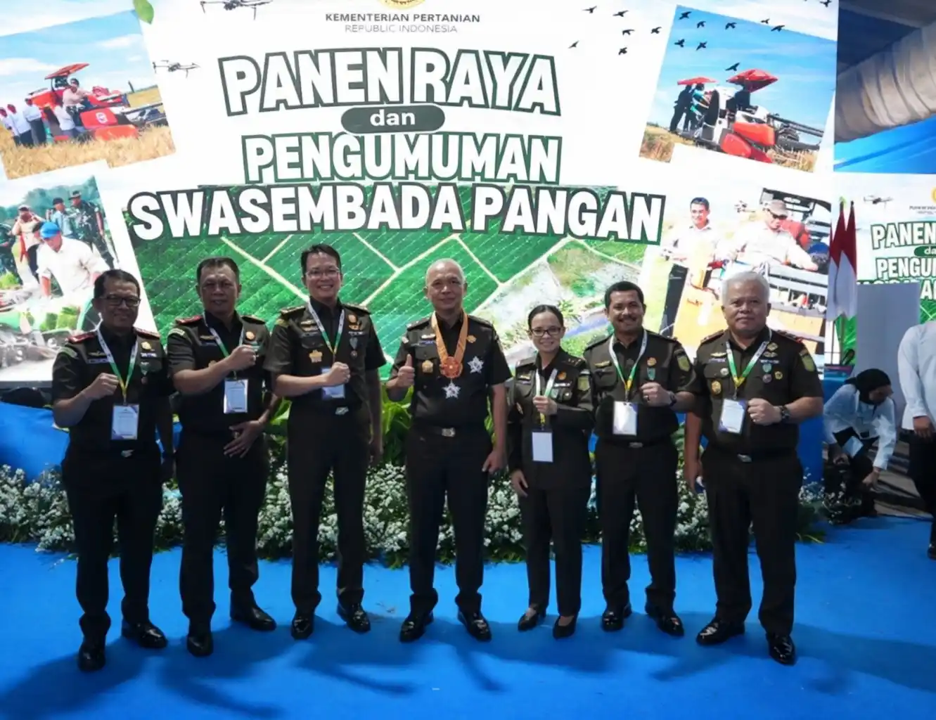 Kajati Sumut (paling kanan) (Foto: Dok MI)