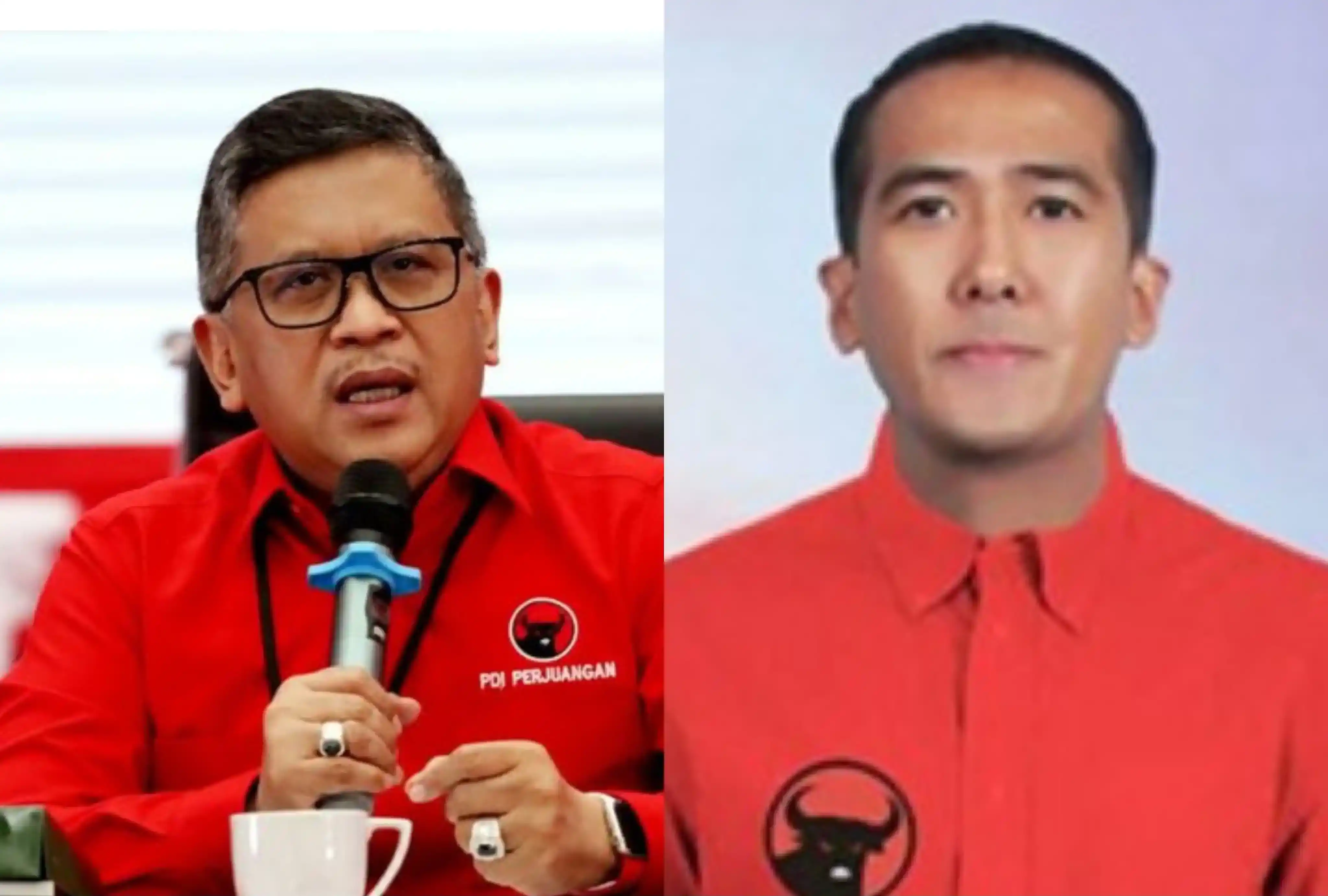 Sekjen PDIP Hasto Kristiyanto (kiri) dan Harun Masiku (kanan) (Foto: Kolase MI)