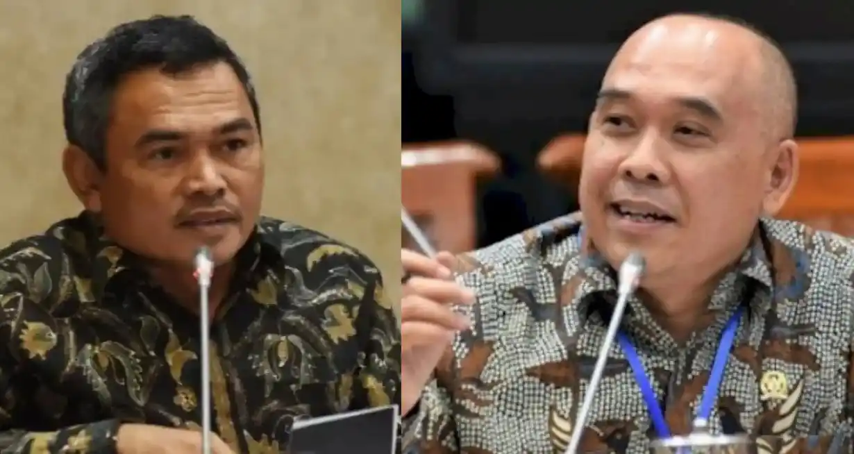 Satori (kiri) dan Heri Gunawan (kanan) (Foto: Kolase MI/Olahan)