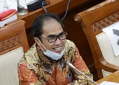 Honesti Basyir saat mengikuti rapat dengar pendapat dengan Komisi VI DPR RI di Jakarta, Senin, 5 Oktober 2020 (Foto: Istimewa)