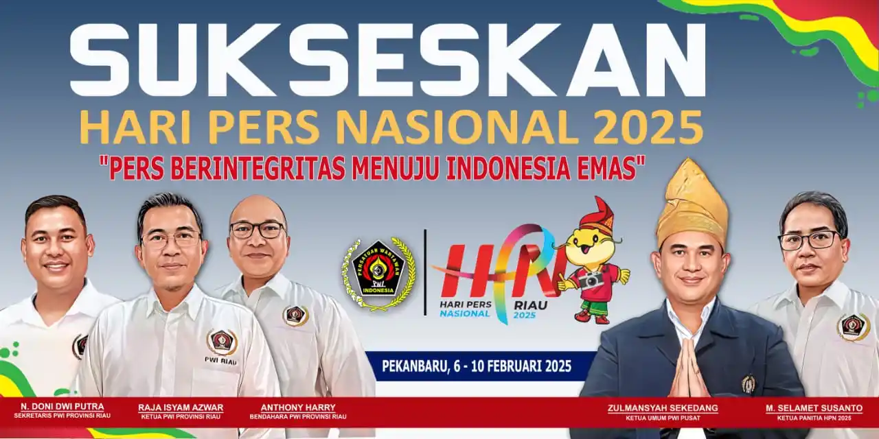 Flayer PWI Pusat - Ucapan Sukseskan HPN 2025 (Foto: Istimewa)