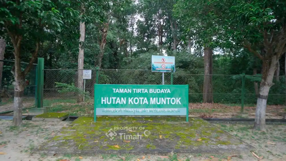 Hutan Kota Mentok [Foto: Doc. PT Timah]