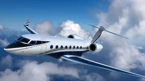 Illustrasi Privat Jet