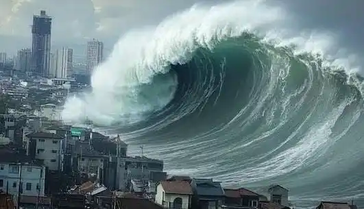 Ilustrasi Tsunami (Foto: Ist)