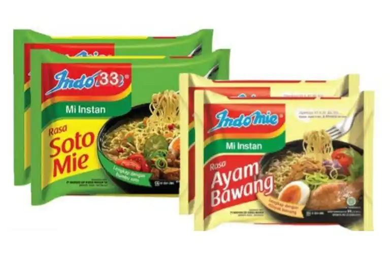 Indomie Rasa soto dan Ayam bawang (Foto: Ist)