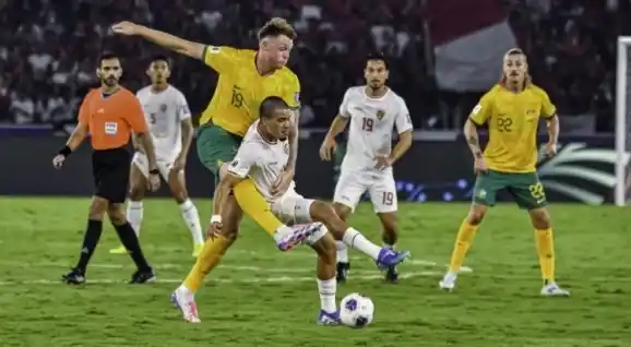 Timnas Indonesia vs Timnas Australia (Foto: Ist)
