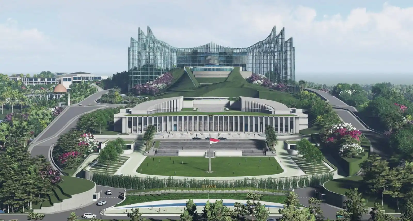 Istana Negara di Kota Nusantara (Foto: Ist)