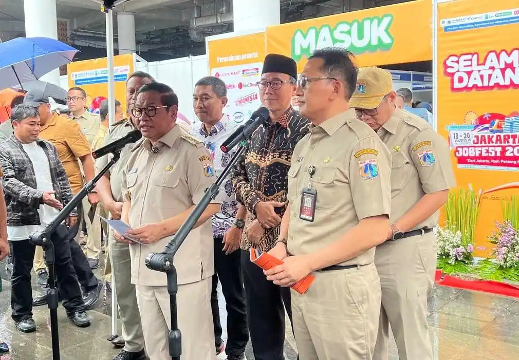 Pramono Anung Resmi Buka Jakarta Jobfest 2025 (Foto: Repro)