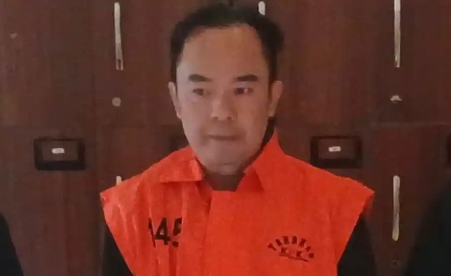 John Field, Pemilik PT Blueray Cargo, tersangka kasus dugaan suap importasi di lingkungan Direktorat Jenderal Bea dan Cukai Kementerian Keuangan (Foto: Repro)