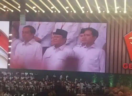 Jokowi, Prabowo dan Gibran (Foto: Dok MI)