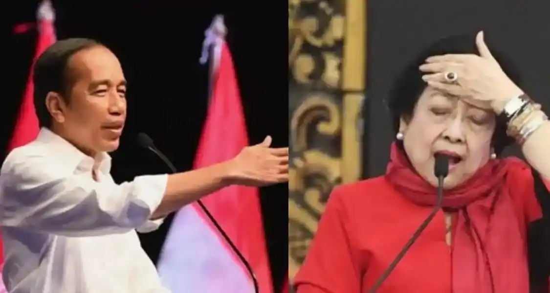 Joko Widodo (Jokowi) (kiri) dan Megawati Soekarnoputri (kanan) (Foto: Dok MI)