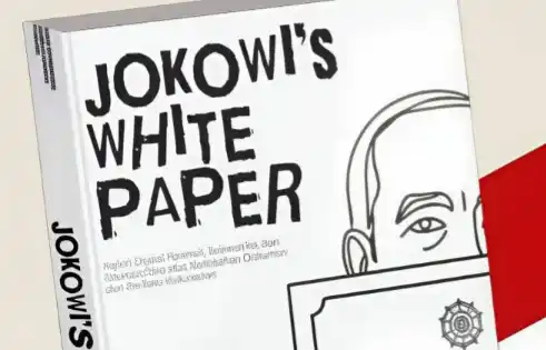 Roy Suryo Cs Launching Buku 'Jokowi's White Paper' [Foto: Tangkapan layar]
