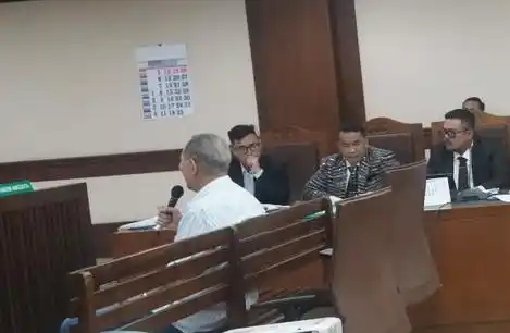 Jusuf Hamka saat bersaksi di Pengadilan Negeri (PN) Jaksarta Selatan, Rabu (15/10/2025).