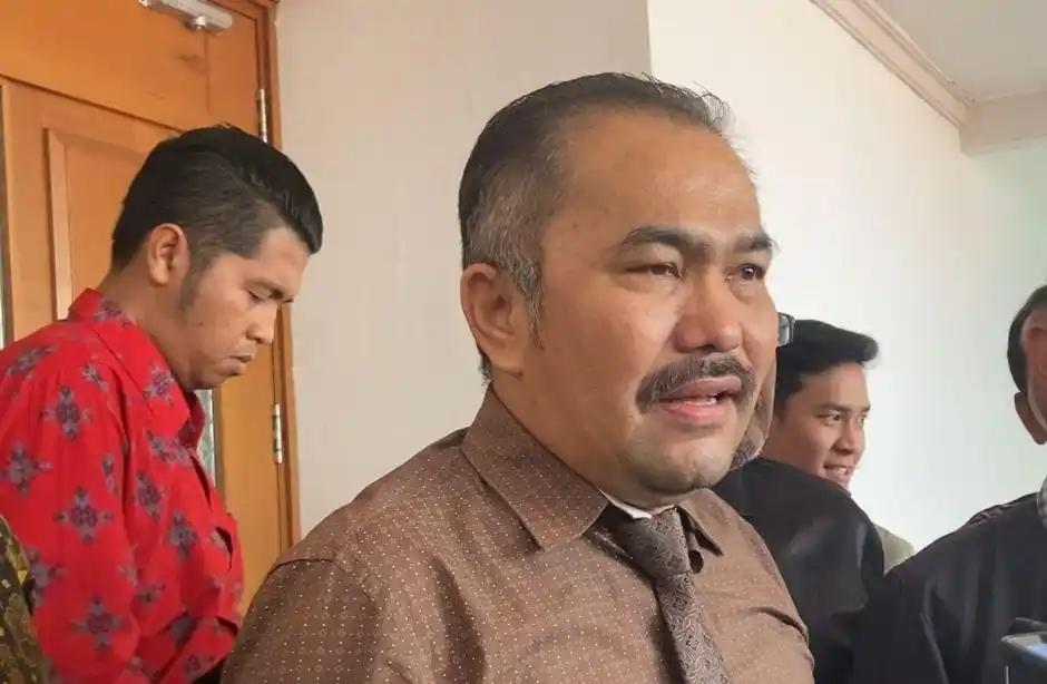 Kamaruddin Simanjuntak di Pengadilan Negeri Jakarta Pusat (Foto: Dok MI/Aswan)