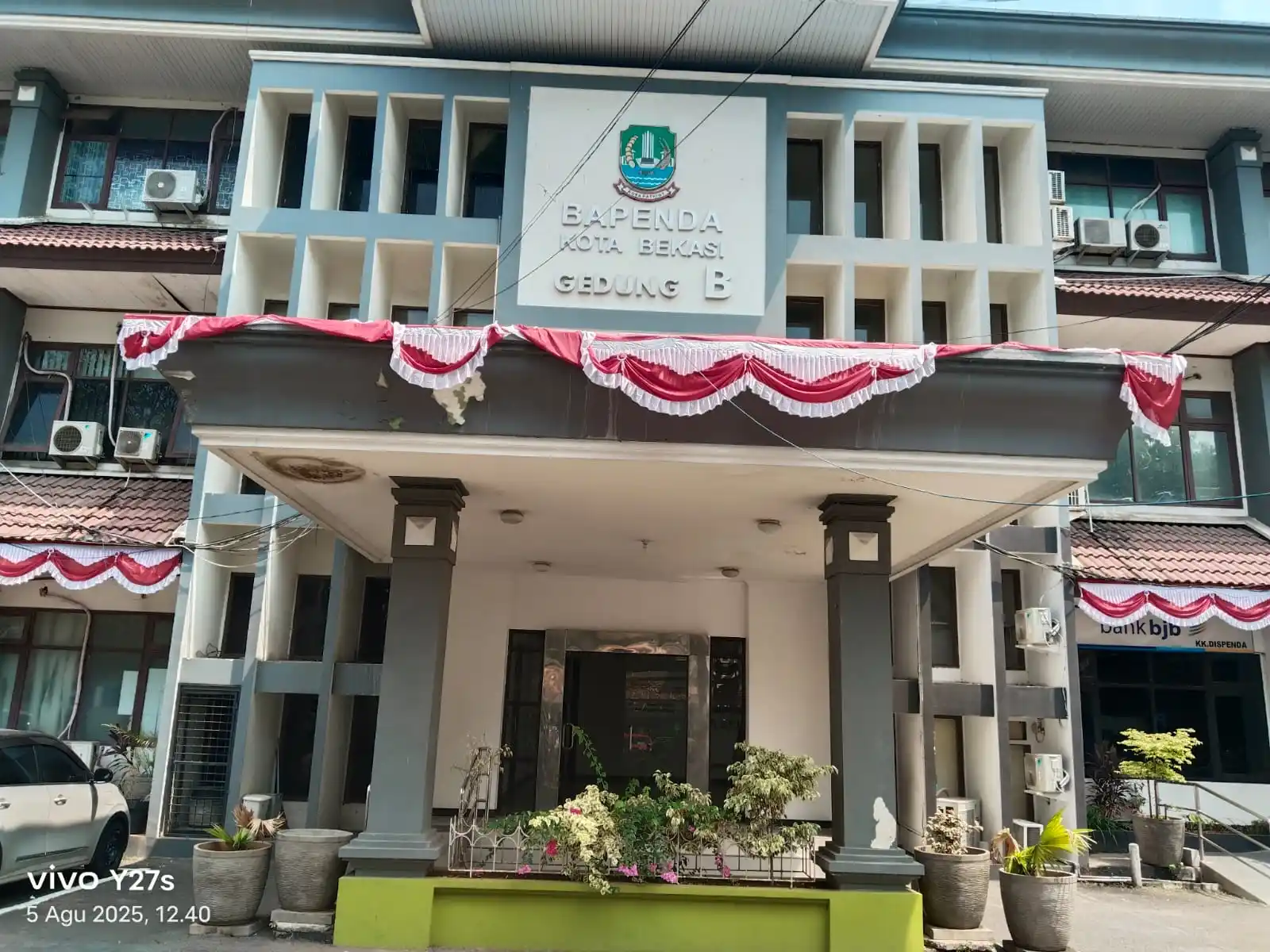 Kantor Bapenda Kota Bekasi (Foto/Dok MI)