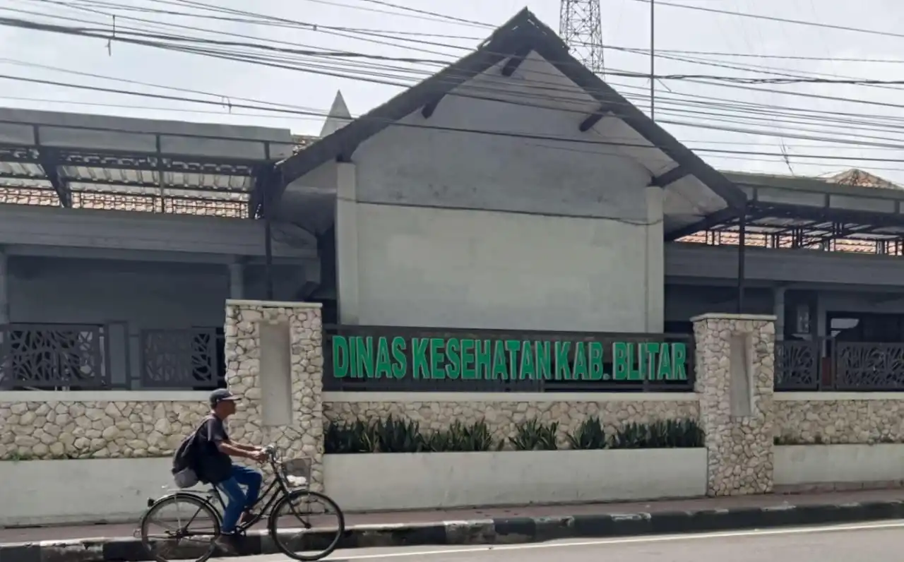 Kantor Dinas Kesehatan Kabupaten Blitar (Foto: Istimewa)