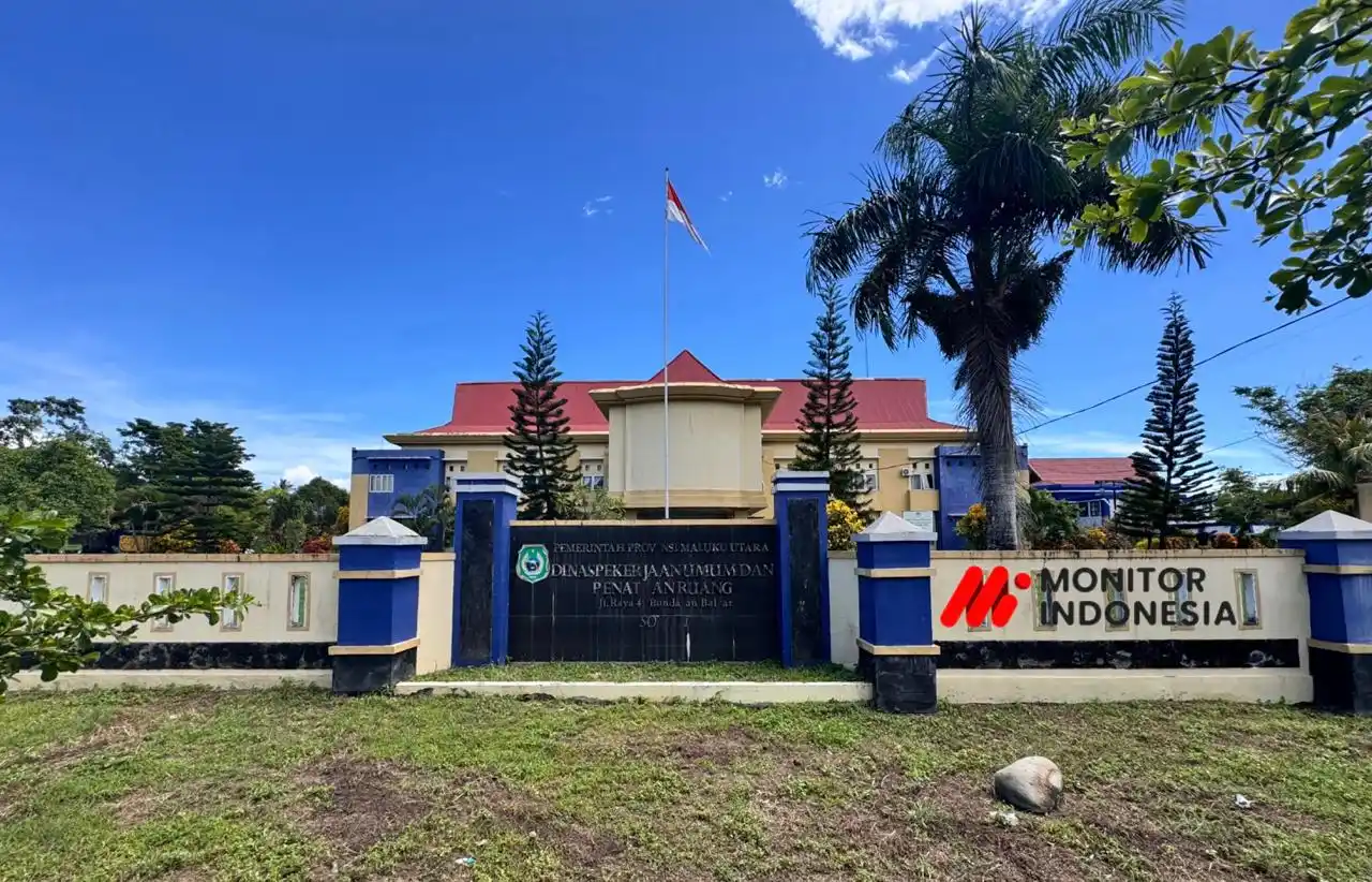 Kantor Dinas PUPR Malut, (Foto: Dok MI).