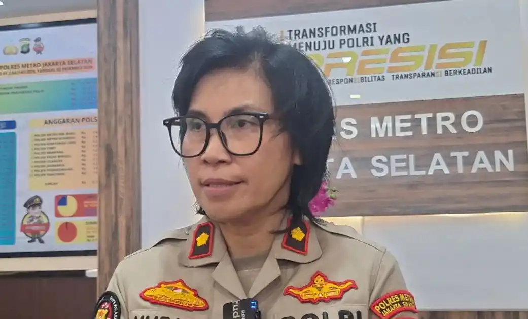 Kasi Humas Polres Metro Jakarta Selatan Kompol Nurma Dewi