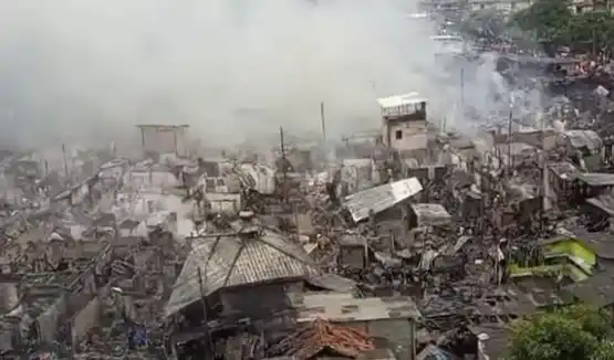 Kebakaran Kemayoran [Foro: Ist]