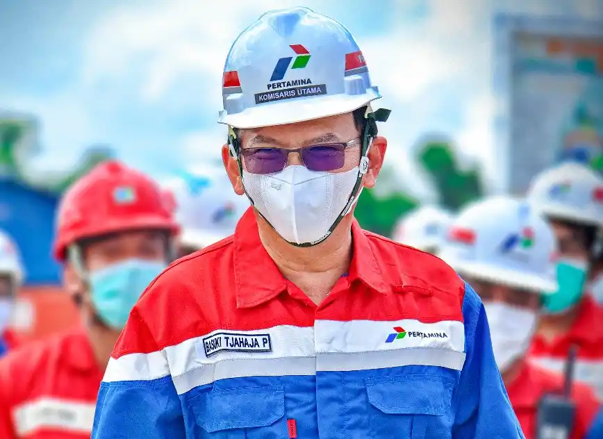 Basuki Tjahaja Purnama alias Ahok saat masih Komisaris Utama (Komut) PT Pertamina (Persero) (Foto: Dok MI/Net/Ist)