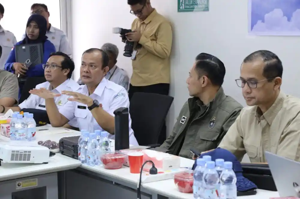 Kepala BMKG Teuku Faisal Fathani saat memberikan keterangan di Medan (Foto: Dok BMKG)