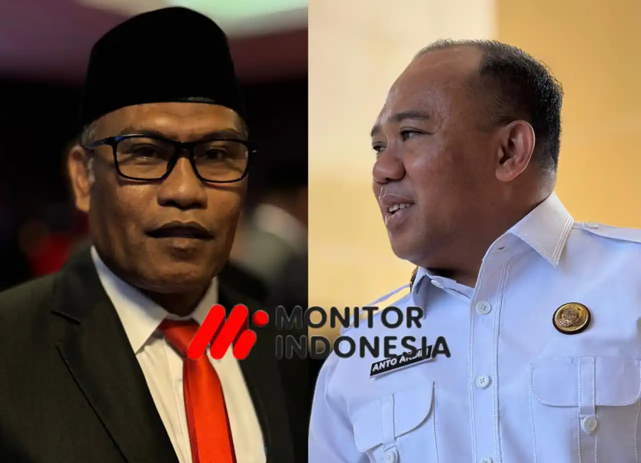 Kepala Dinas Kehutanan Malut, Sukur Lila (kanan) dan Kepala Dinas ESDM Malut, Suriyanto Andili (kiri) (Foto: Dok MI)