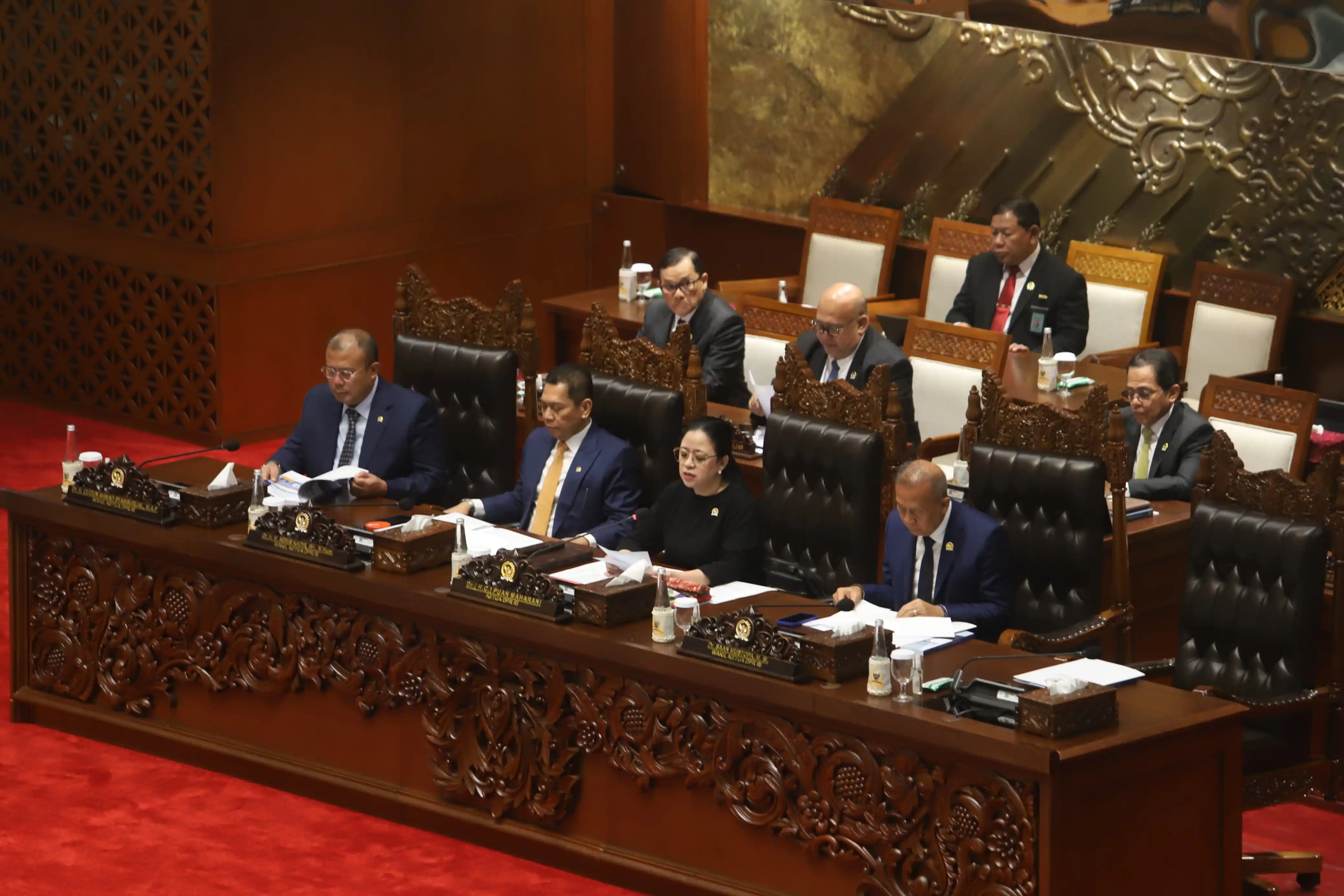 Ketua DPR Puan Maharani pimpin Rapat Paripurna DPR (Foto. Rizal)