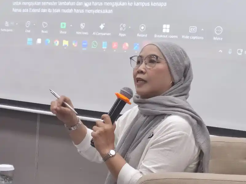 Ketua Komisi Nasional Disabilitas (KND) Indonesia, Dante Rigmalia. (Foto. Rizal Siregar)